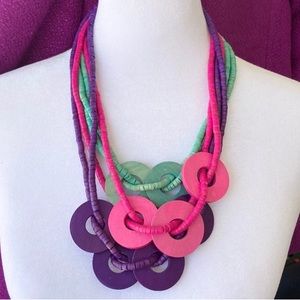 80’s RARE Wooden Necklace